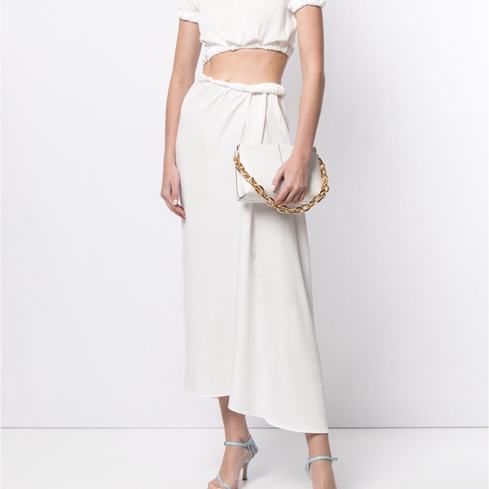Christopher Esber rolled up cut out dress size 4 Aus (XXS USA)